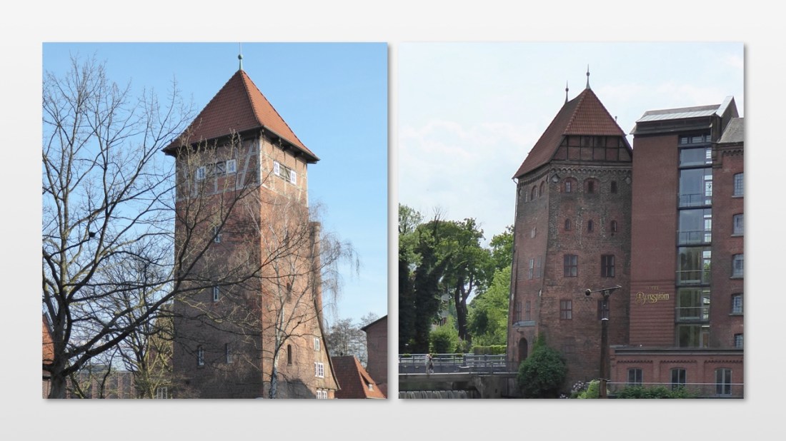 Collage Wassertürme